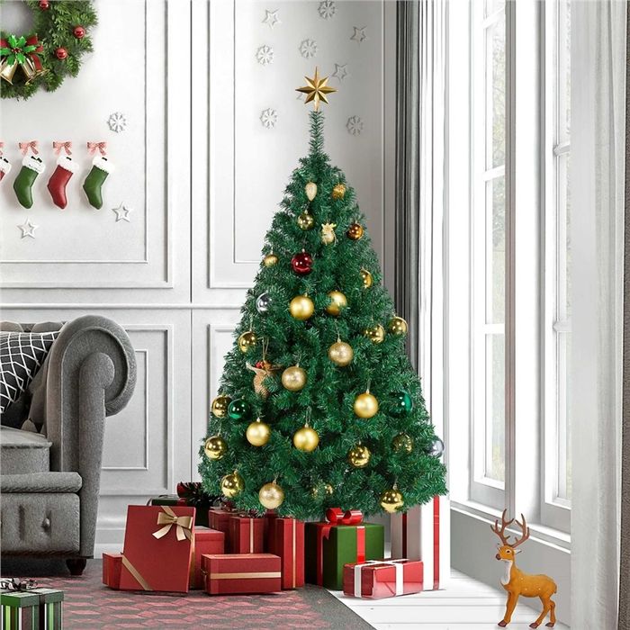 Brad artificial 150 cm cu suport ramuri flexibile |S 591891 Green(5ft)