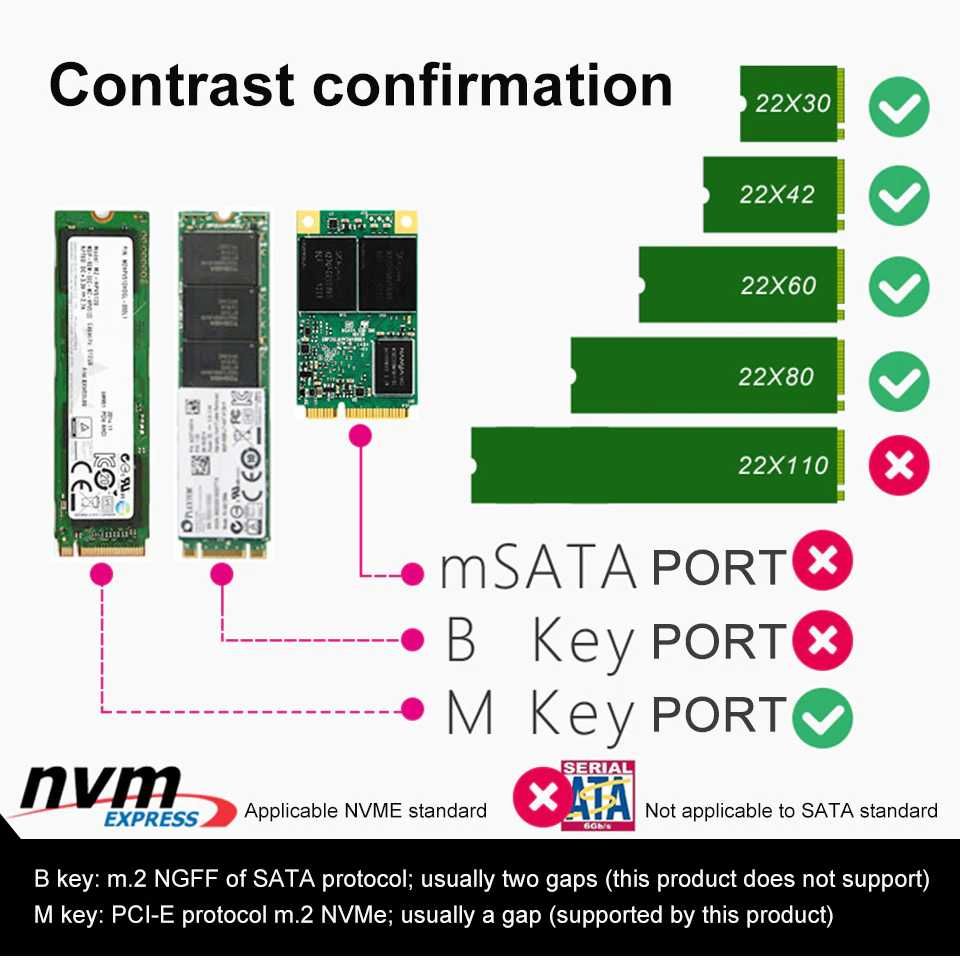 Адаптер PCIE  для SSD M.2 NVME  PCIE 3.0/4.0 X4 X8 X16