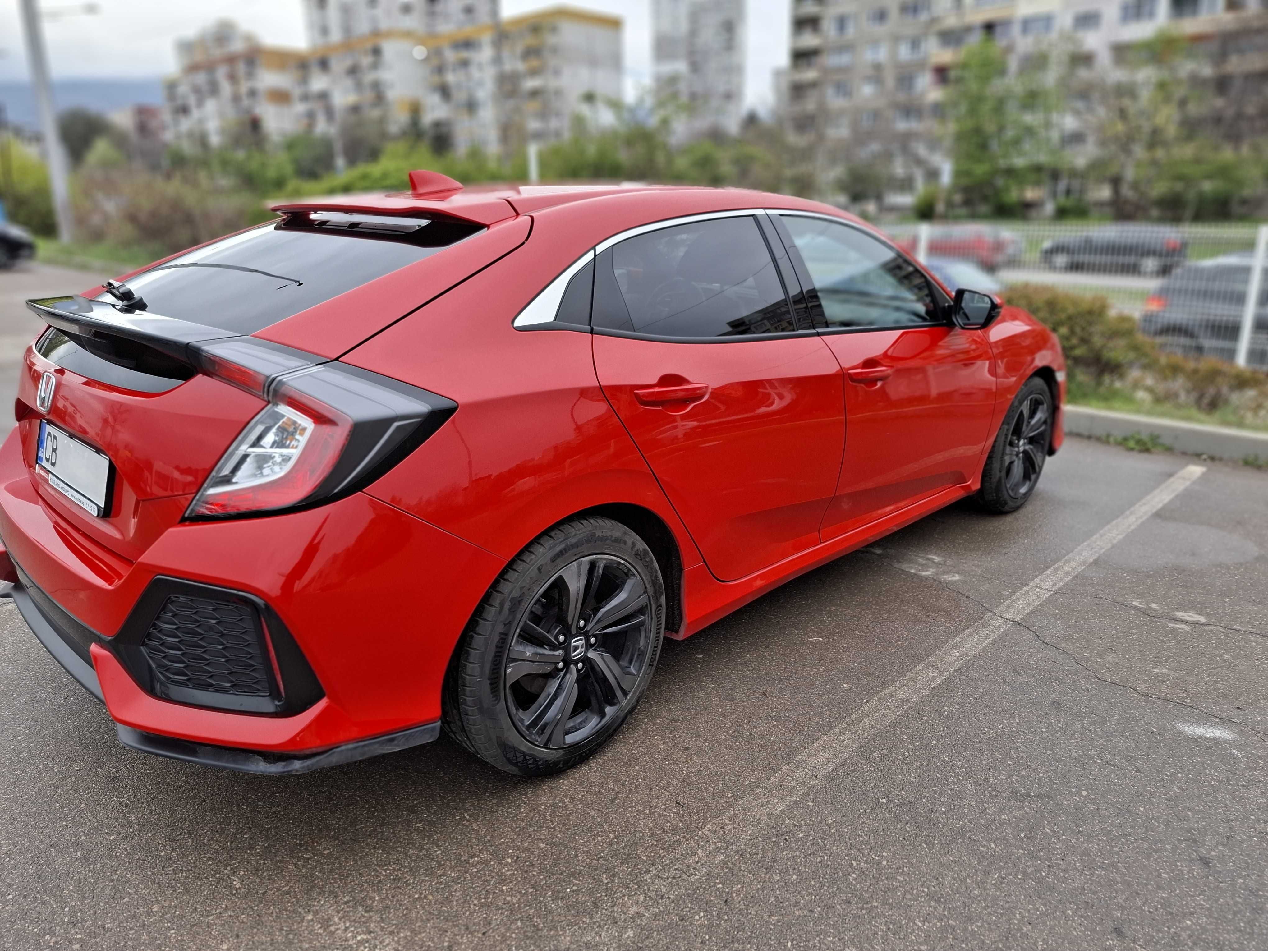 Honda Civic 2019 ПЪРВИ СОБСТВЕНИК 66 000 км