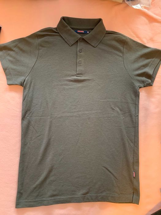 Tricou negru tip polo marca Rom88 nou XS