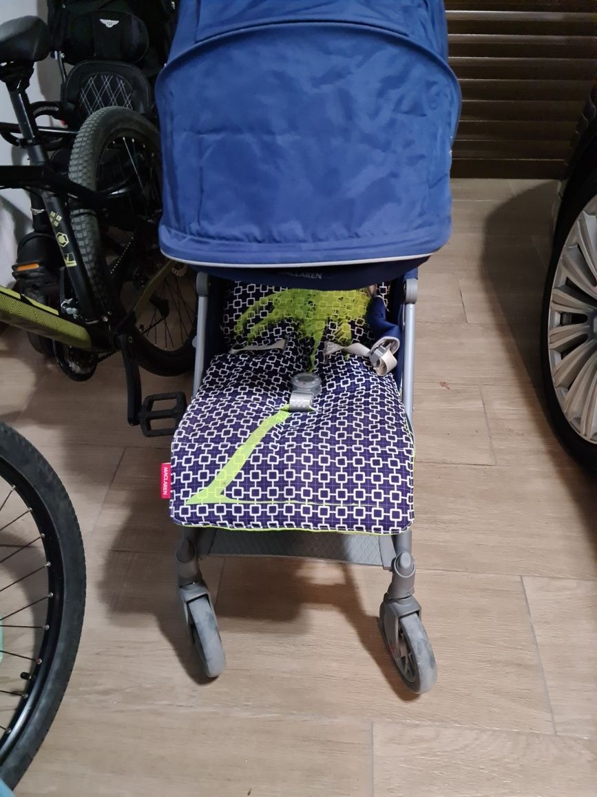 Детска количка Макларън Techno XT,BLUE/SILVER