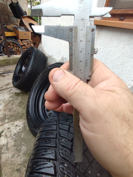 Метални джанти 4по108, всесезонни гуми М+S, Фулда  205/55/16