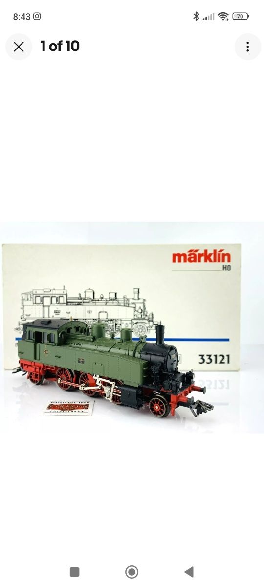 Vand carcasa locomotiva Marklin Wurttemberg HO