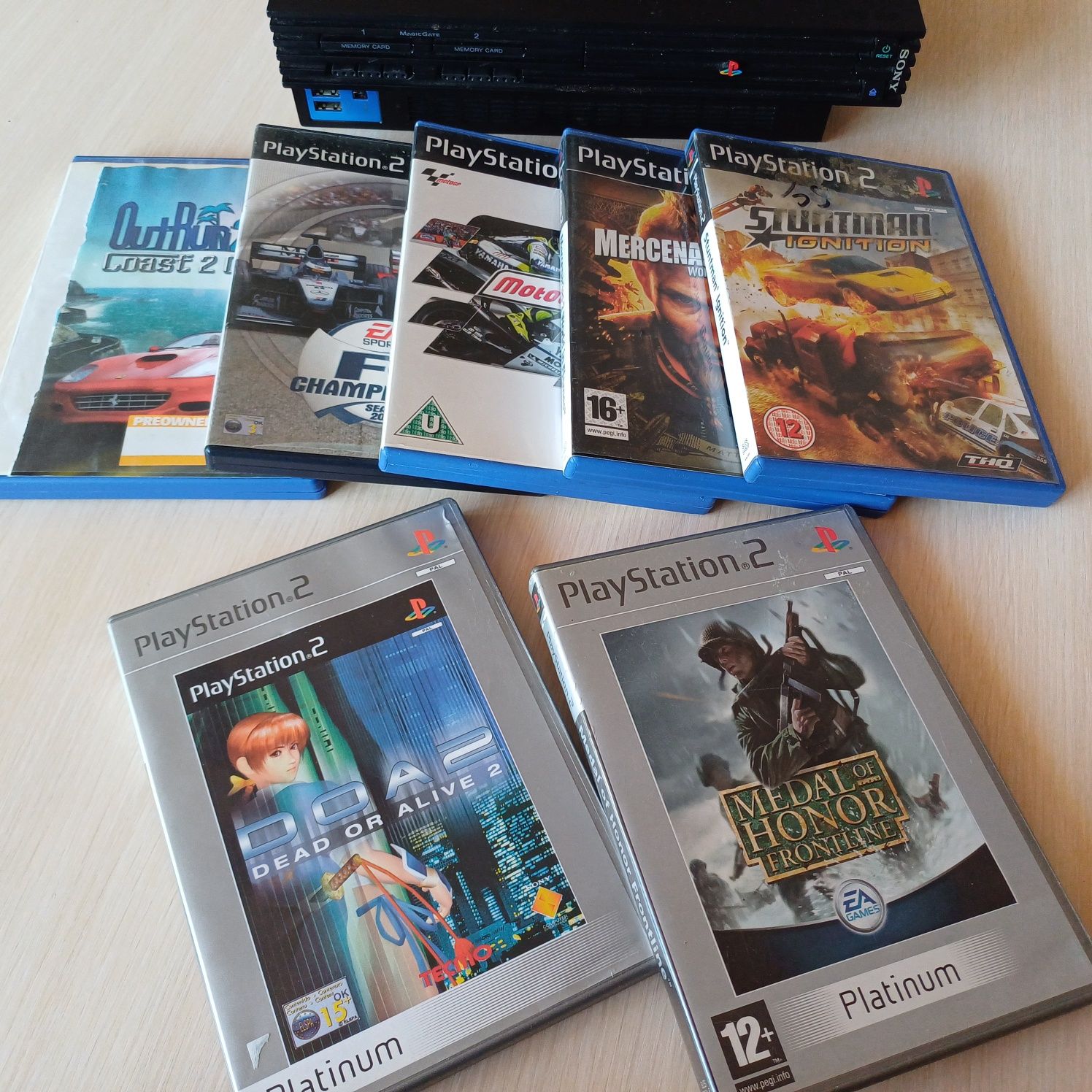 Playstation 2 с  6 игри