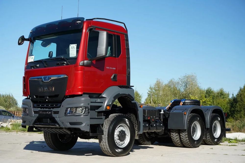 MAN TGS 33.480 / 6x6 / CONSTRUCȚIE / NOU-NOUȚ 2025