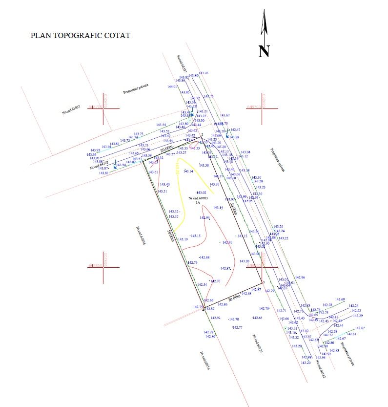 Execut lucrări de cadastru, topografie si geodezie