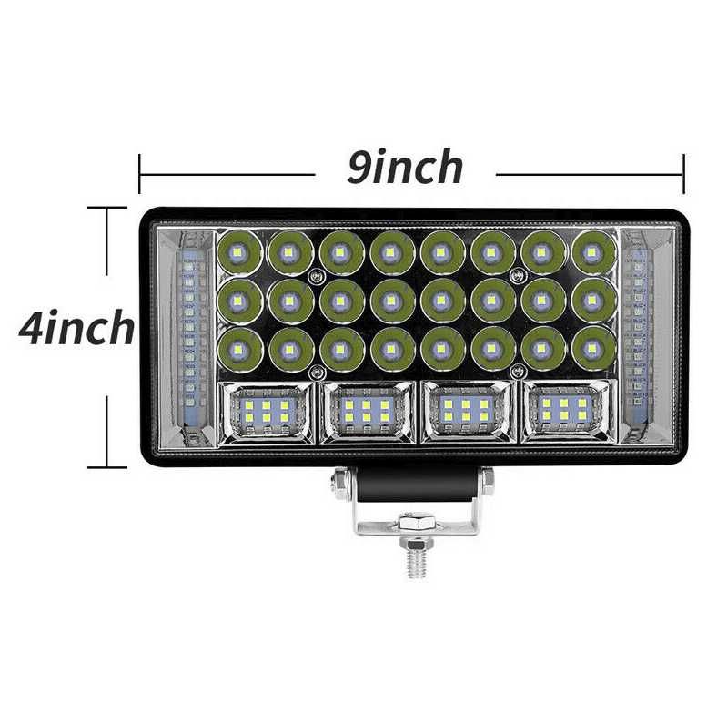 ЛЕД / LED Халоген 144W- фар прожектор работна лампа 12/24V