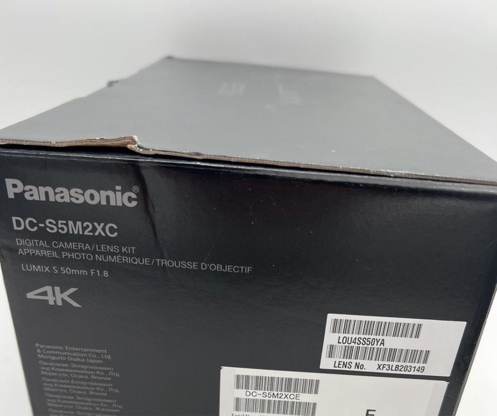 Panasonic Lumix S5IIX Kit Aparat Foto Mirrorless cu Obiectiv 50mm F1.8
