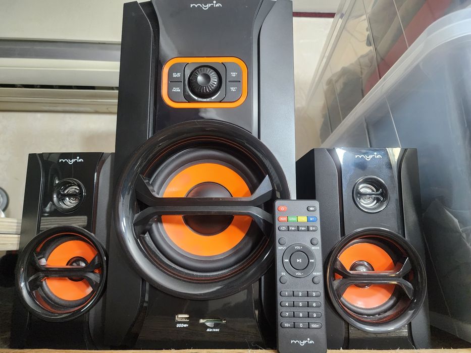 Sistem sunet Myria 2.1 bluetooth,fm,impecabil