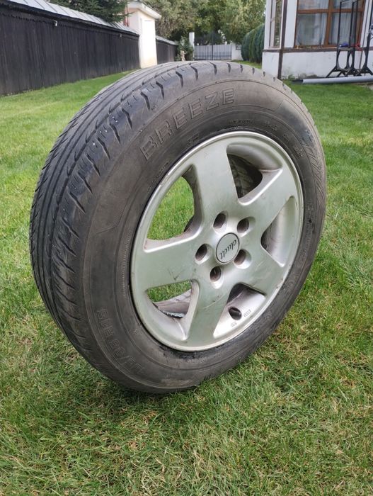 Jante aliaj 15"+ cauciucuri vara 195 65 r15 Opel