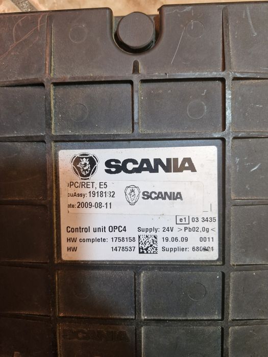 Calculator cutie viteze Scania OPC/RET.
Plata