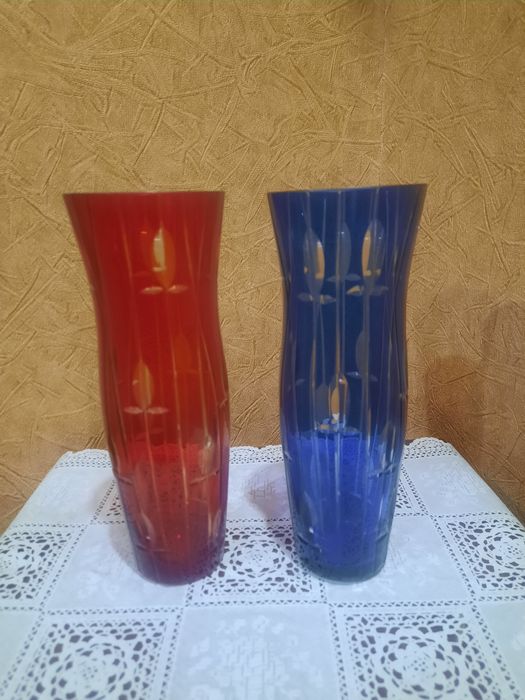 Винтажные, редкие,  парные вазы в абсолютно идеальном состоянии, колле