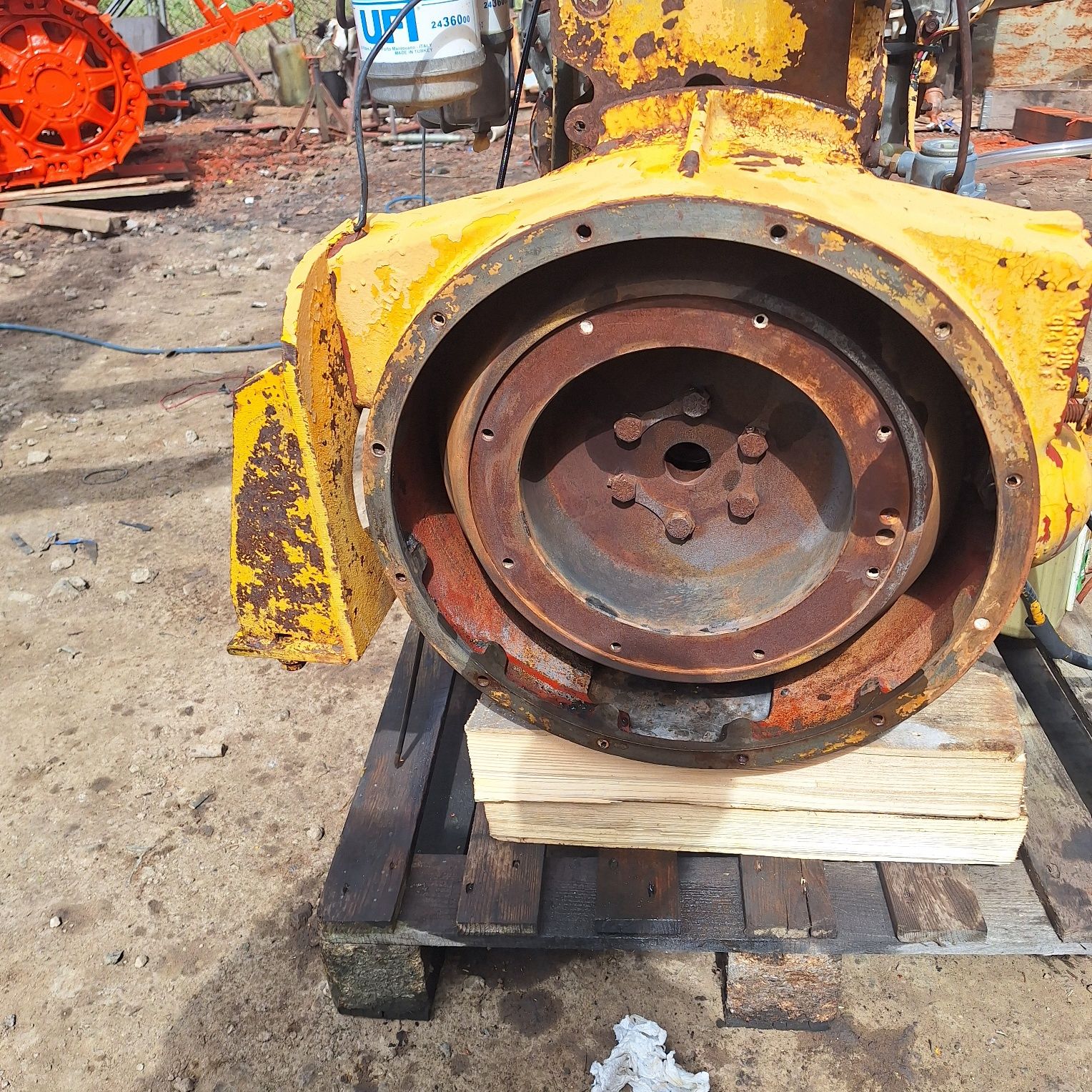 Motor perkins taf,tractor 85 cai