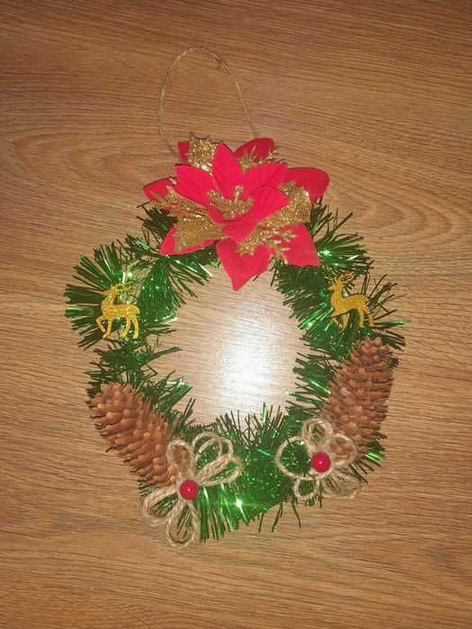 Коледни украси- свещници