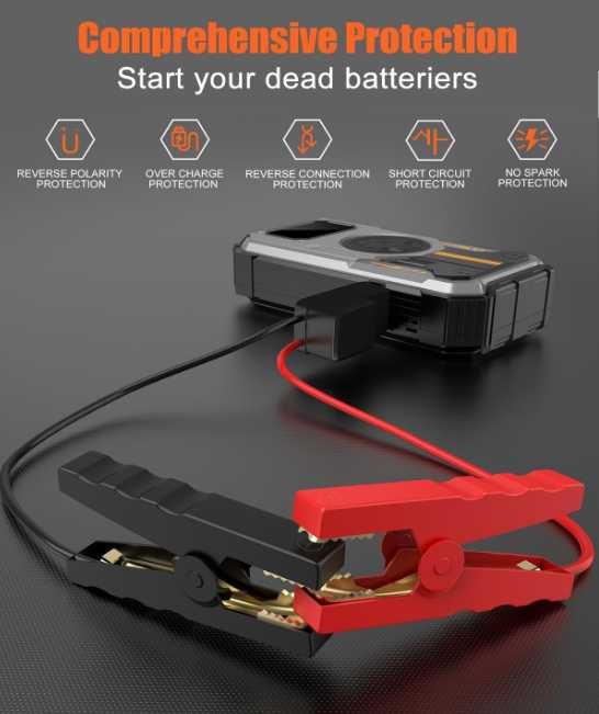 Eigotrav Jump Starter Power Bank 6000 A