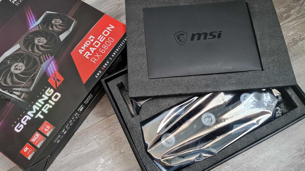 RX 6800 MSI, като нова с 2 години БГ Гаранция за 799 лв