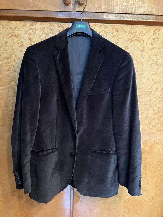 BOSS - Плюшено/Кадифено Мъжко Сако 46 размер