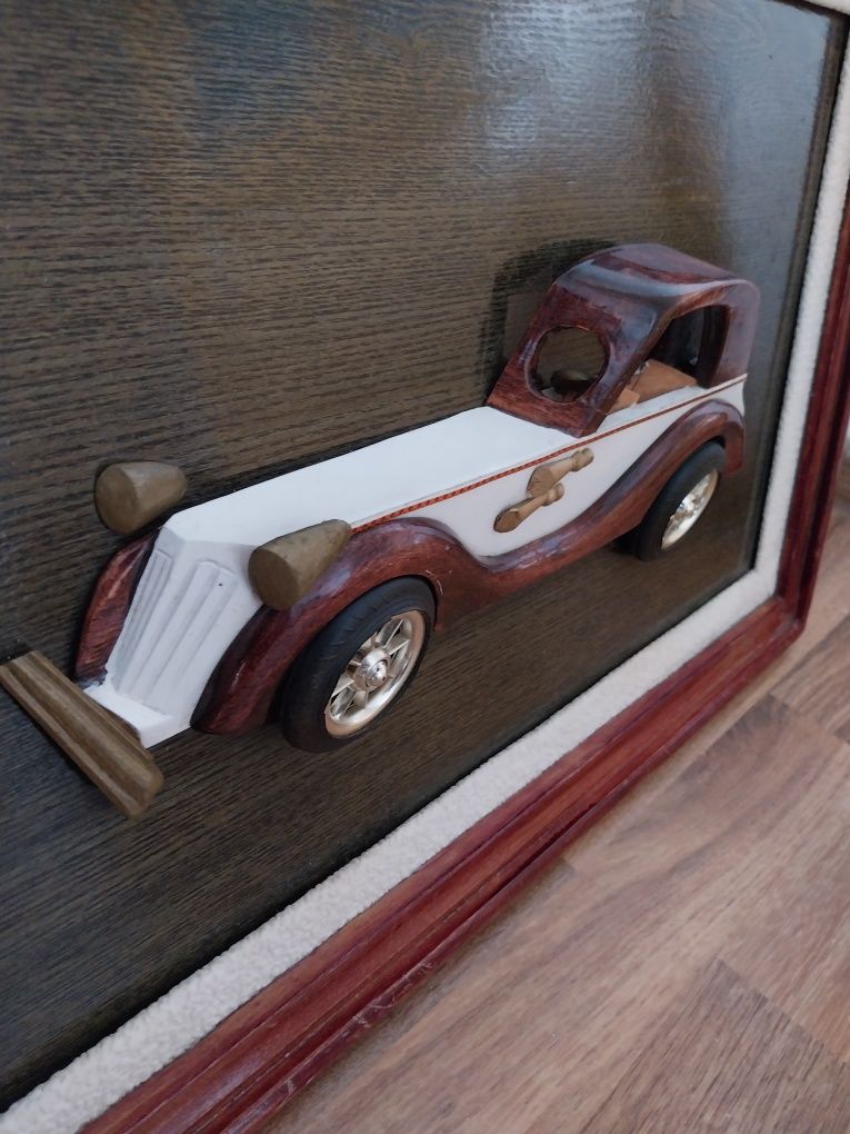 Macheta, tablou,mașină vintage