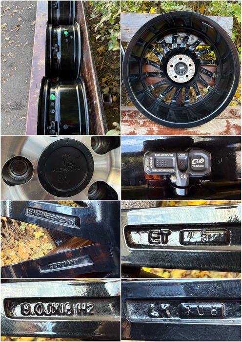Jante KESKIN Ford 5x108 R18 cu Senzori presiune