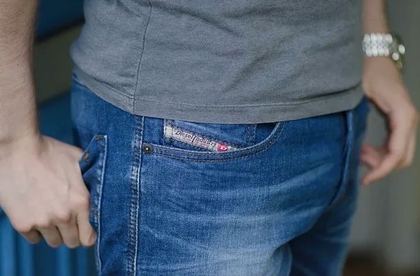 Blugi Conici  DIESEL Jeans Tepphar 65H