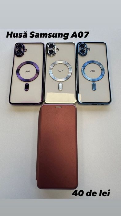 Folie, Husa, Incarcator, Cablu Samsung A07