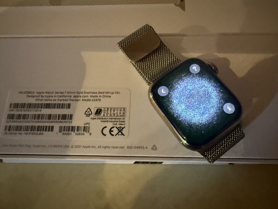 Apple Watch series 7 41 mm Gold