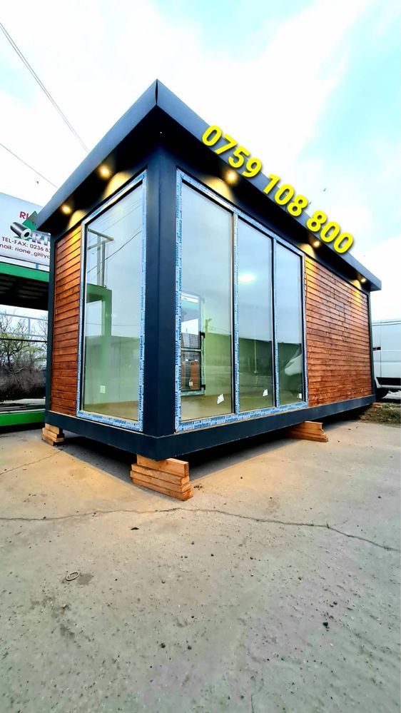 Vand containere modulare tip birou vitrina