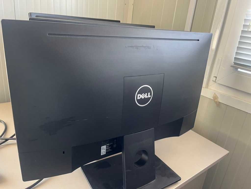 Monitor LED IPS Dell 24", Full HD, VGA, DisplayPort, Negru, E2417H