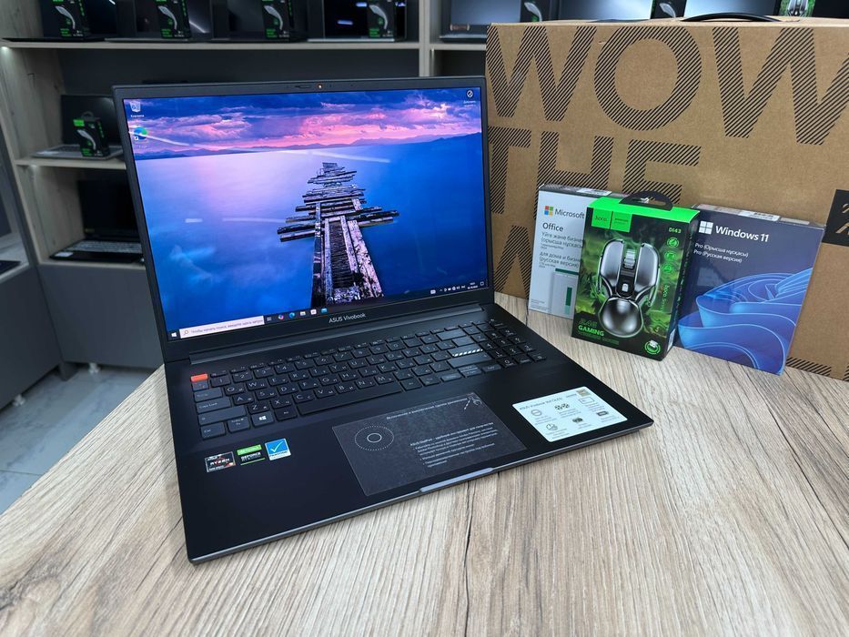 Ноутбук ASUS VivoBook 16X OLED 4K/Ryzen 9-5900HX/16GB/512GB/RTX3050-4G