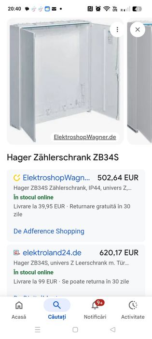 Tablou electric 3 posturi
