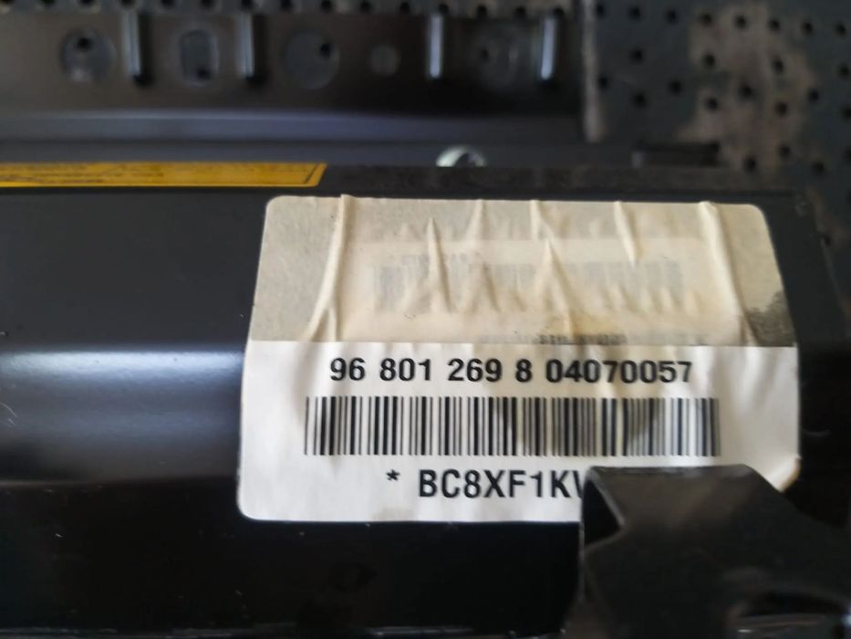 Airbag pasager opel antara a l07 96801269