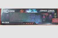 Геймърска клавиатура и мишка с подсветка Led RGB Rainbow ColorKB-L7659