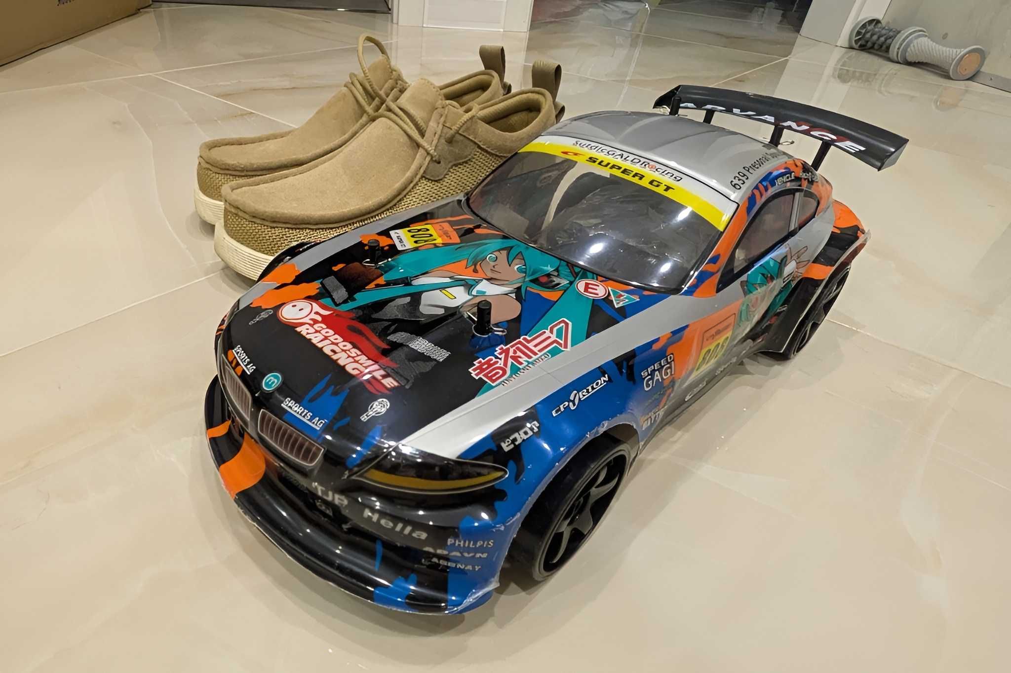 Огромна 1:10 Високоскоростна RC Дрифт Количка BMW Скорост 40-70 км/ч