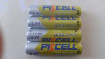Батарейки ААА мизинчиковые перезаряжаемые PKCELL