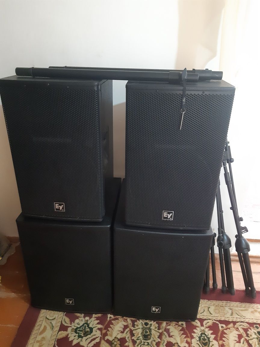 Tayyor apparat 2 ta niz 2 ta sredni 1 ta pult dynacord 1 yamaha kans