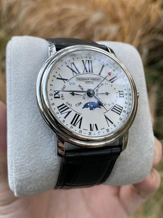 Мужские часы FREDERIQUE CONSTANT 40mm Business Timer FC-270M4P6