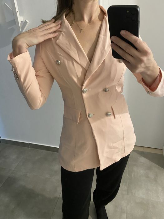 Sacou roz pudra dama