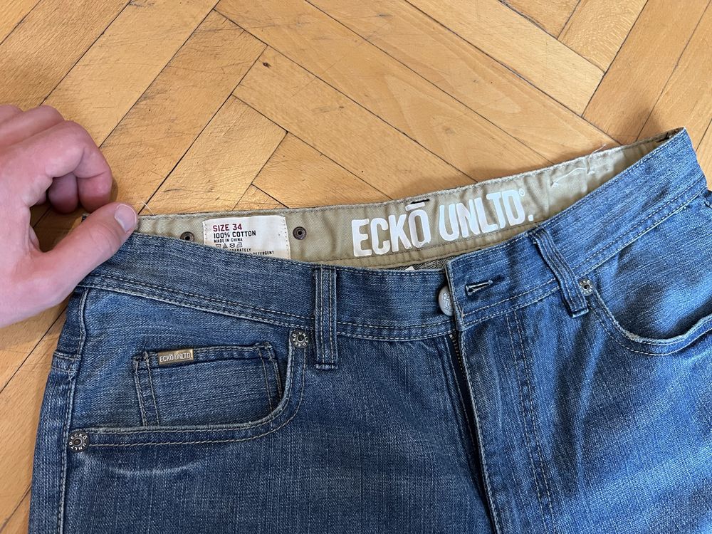 Мъжки дънки G-Star Raw, Ecko Unltd., Mustang - като нови