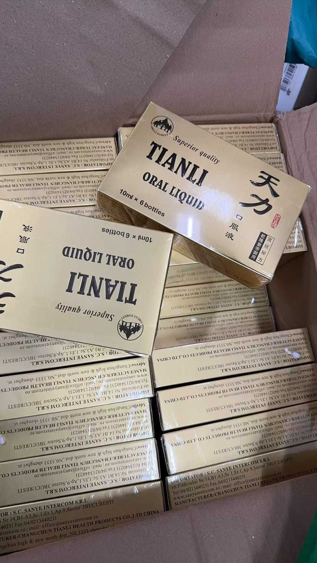 Tianli, cel mai mic pret din Romania, capac auriu, UltraPower Original