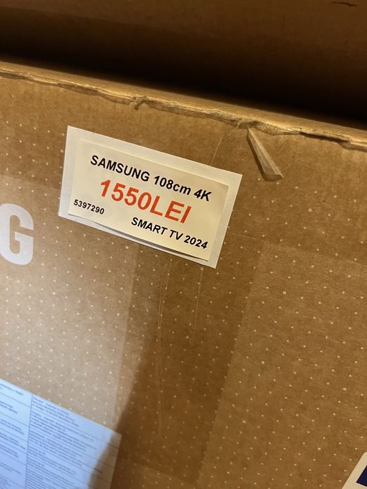 Televizor Samsung 108cm 4K •Amanet Lazar Crangasi•53972