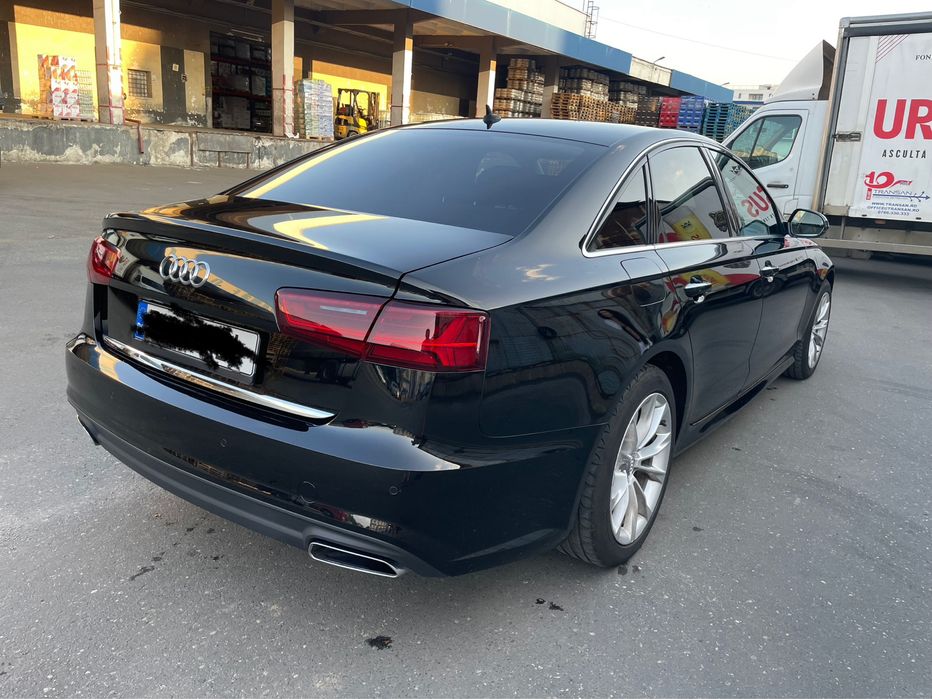 Audi A6 ultra  fara accident