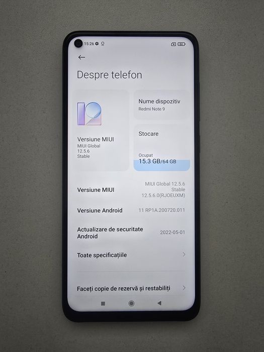 Telefon Redmi Note 9