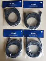 Продавам HDMI кабели 3 метра, позлатени, армирани