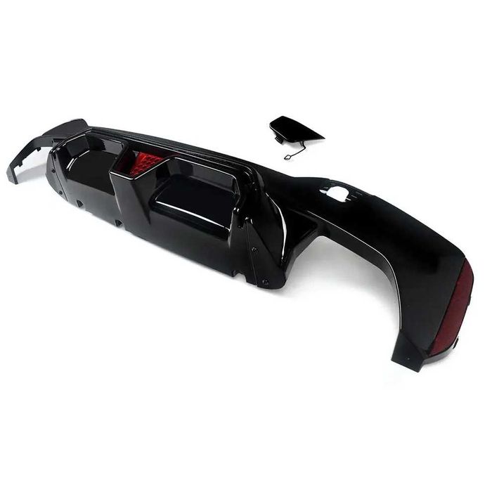 бмв г30 г38 дифузьор / добавка за задна броня bmw g30 g38 f1