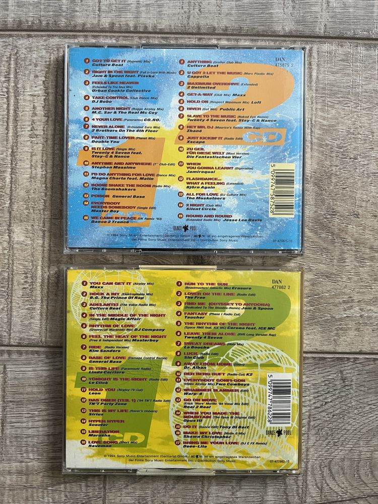 Lot 6 cd-uri originale muzica Eurodance - Dance Now!