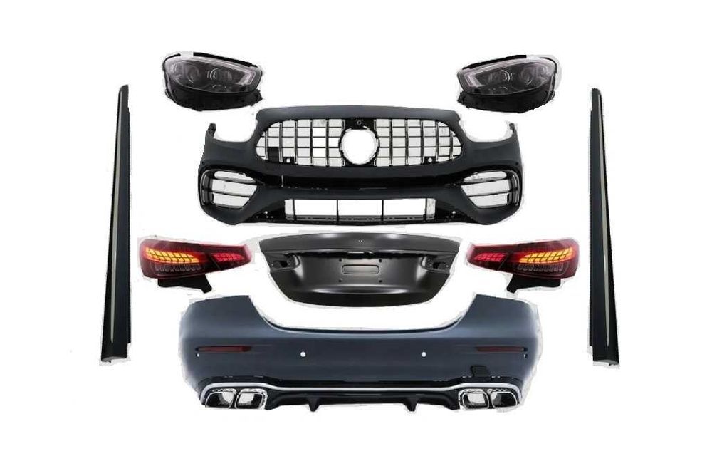 Kit Mercedes E-Class W213 (2016-2019) Conversie Facelift 2020 E63sLook