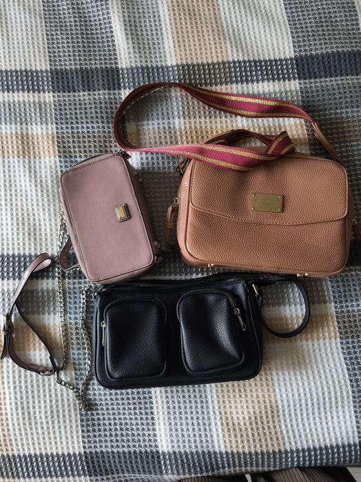Сумки женские 3 штуки Love Republic, Zarina, Asos