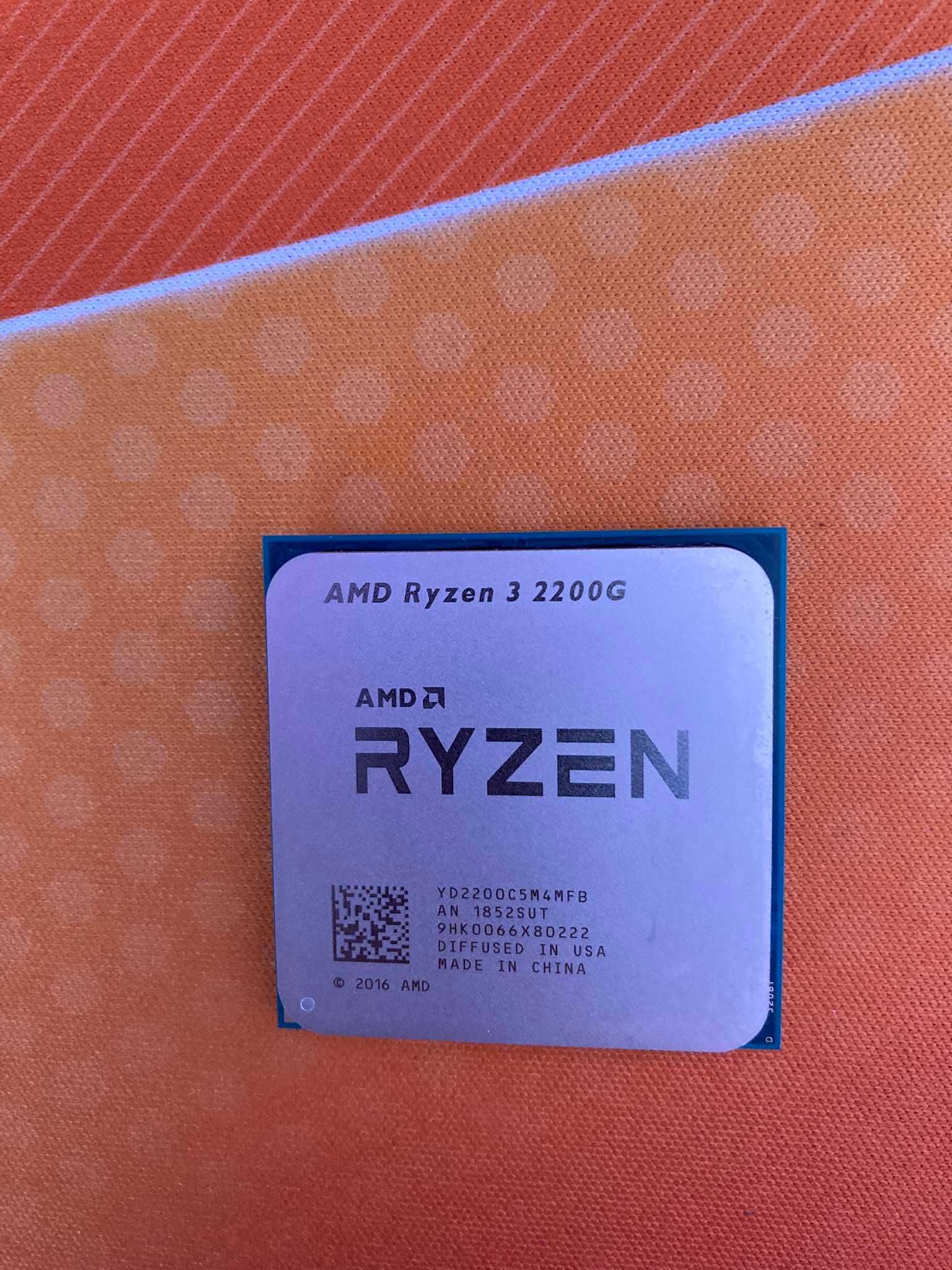 Процесор AMD RYZEN 3 2200G 4 x 3.7GHz Radeon Vega 8