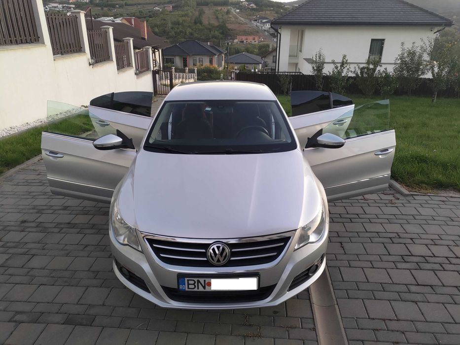 VW Passat CC, 2.0 TDI, 170 CP, 2009, DSG, Euro 5, argintiu