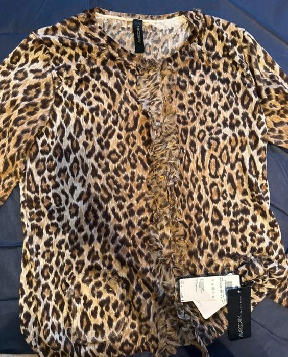 Marccain cardigan M lana matase casmir nou!